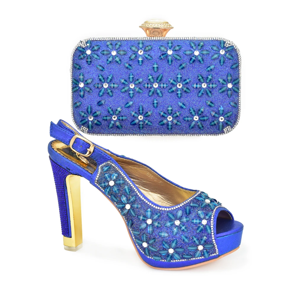 African Shoe and Bag Matching Set Women Italian Shoes and Bag Set for Party Rhinestone Wedding Shoes High Heel Pumps Women Shoes
African Shoe and Bag Matching Set Women Italian Shoes and Bag Set for Party Rhinestone Wedding Shoes High Heel Pumps Women Shoes