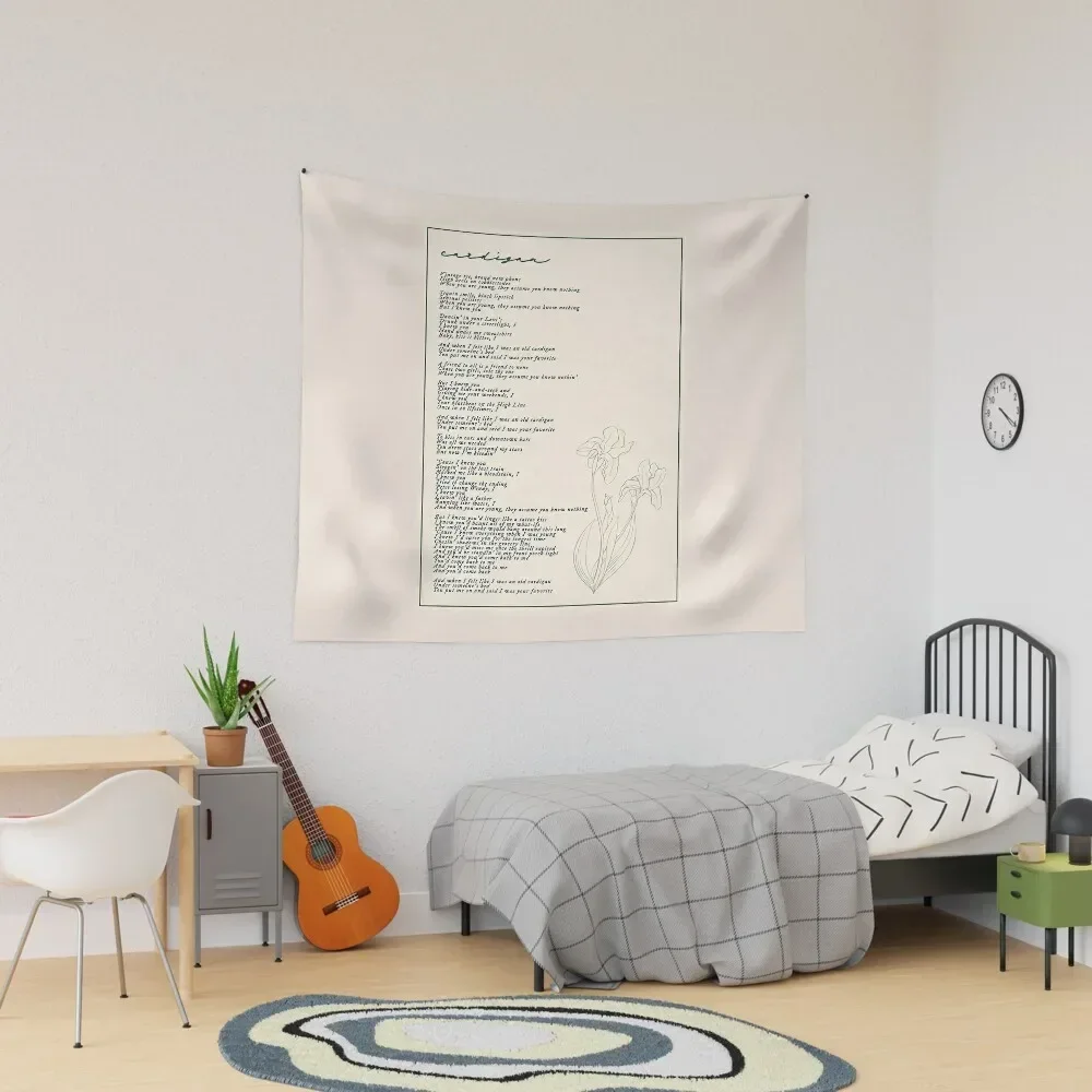 cardigan lyrics Tapestry Room Decor Cute Home And Comfort Decor Bedroom Decorations Tapestry
cardigan lyrics Tapestry Room Decor Cute Home And Comfort Decor Bedroom Decorations Tapestry
