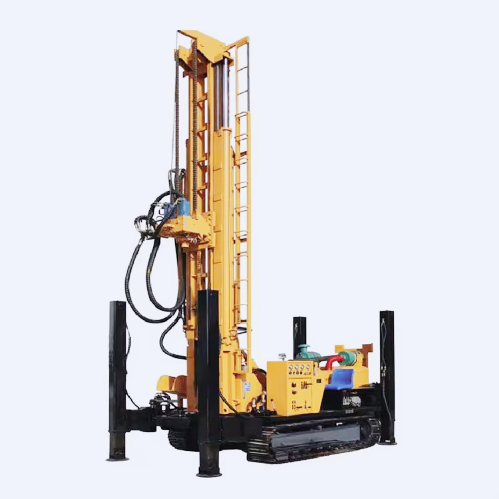 300m Depth Water Well Rig Machine Diesel/Electric Options All-Terrain Crawler Design Borehole Drilling Equipment Hot Sale 2025 
300m Depth Water Well Rig Machine Diesel/Electric Options All-Terrain Crawler Design Borehole Drilling Equipment Hot Sale 2025