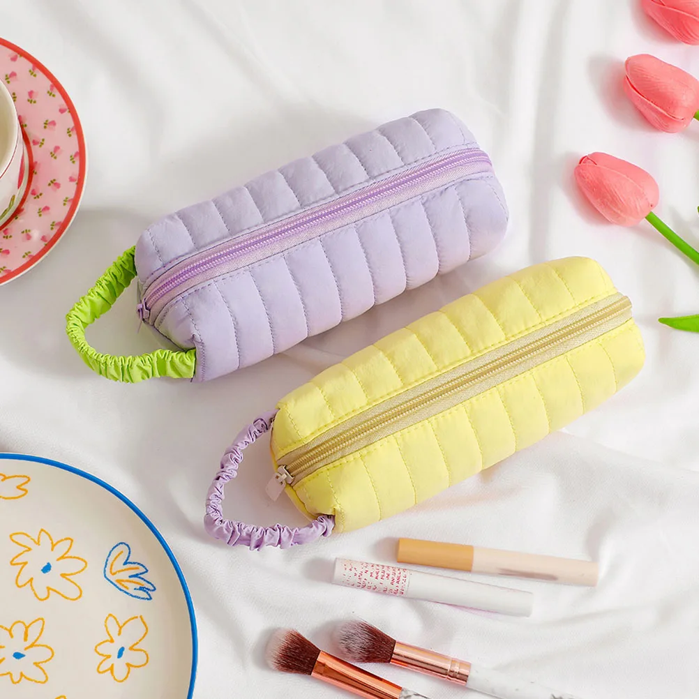 2 Pcs Pencil Case Portable H held Lovely Nylon Multi function Storage School Stationery Pouch Cartoon Pattern Practical
2 Pcs Pencil Case Portable H held Lovely Nylon Multi function Storage School Stationery Pouch Cartoon Pattern Practical