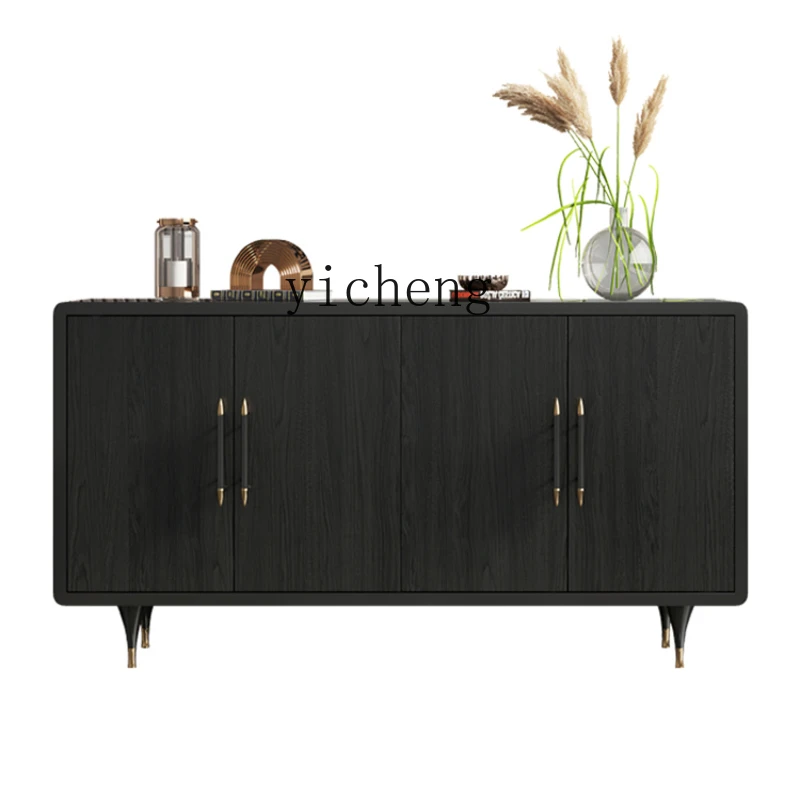 XL Minimalist Entrance Cabinet Affordable Luxury Style Wall-Mounted Black Solid Wood Storage Cabinet Sideboard Cabinet
XL Minimalist Entrance Cabinet Affordable Luxury Style Wall-Mounted Black Solid Wood Storage Cabinet Sideboard Cabinet