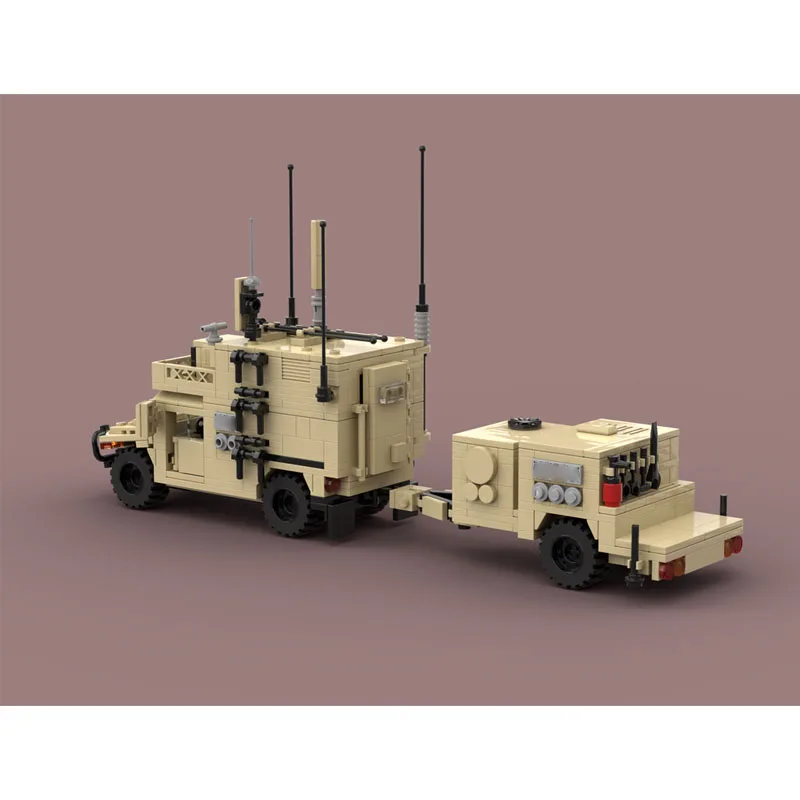 MOC-188905 City Military Semi-Trailer Truck Building Block Model 633 Parts Boys' Children's Birthday Christmas Toy Gift
MOC-188905 City Military Semi-Trailer Truck Building Block Model 633 Parts Boys' Children's Birthday Christmas Toy Gift