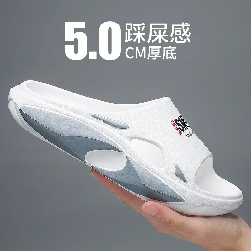 Men's Super Soft Super Fire Non-slip New Beach Slippers Wear-resistant Trendy Fashion All-match Comfort Men Slippers 2024 Summer
Men's Super Soft Super Fire Non-slip New Beach Slippers Wear-resistant Trendy Fashion All-match Comfort Men Slippers 2024 Summer