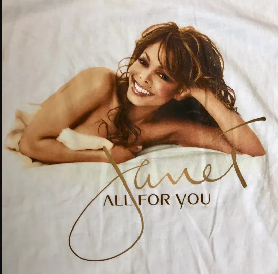 Reprint Janet Jackson All For You World хлопковая белая мужская футболка S 234XL YI116
Reprint Janet Jackson All For You World хлопковая белая мужская футболка S 234XL YI116