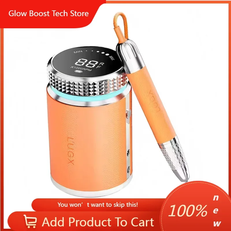 GBL'UGX Professional Nail Drill, Waterproof 35000RPM Brushless Nail Drill Machine, Rechargeable Nail Efile for Acrylic Gel Nails
GBL'UGX Professional Nail Drill, Waterproof 35000RPM Brushless Nail Drill Machine, Rechargeable Nail Efile for Acrylic Gel Nails