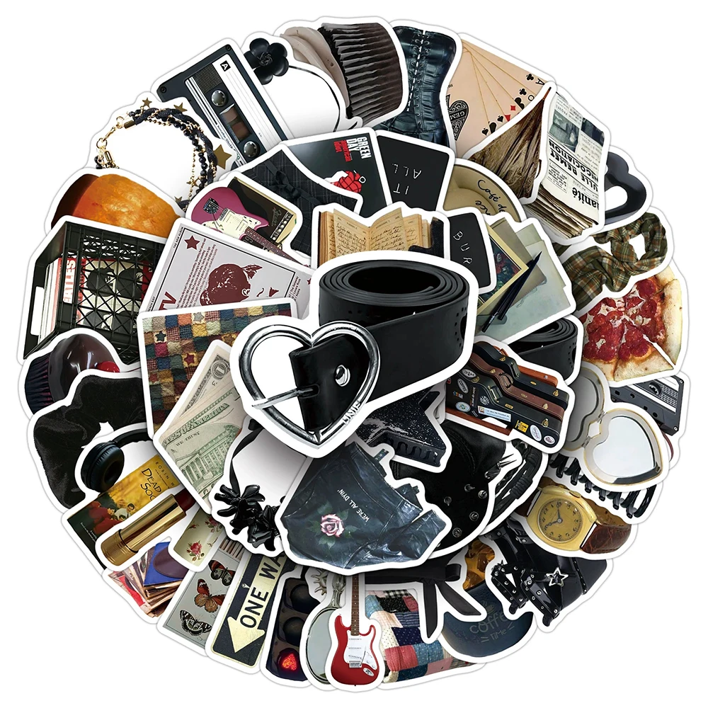 10/30/50pcs Retro Ins Style Downtown Girl Stickers Dark Gothic Style Aesthetic Decals Luggage Phone Guitar Graffiti Sticker Toy
10/30/50pcs Retro Ins Style Downtown Girl Stickers Dark Gothic Style Aesthetic Decals Luggage Phone Guitar Graffiti Sticker Toy