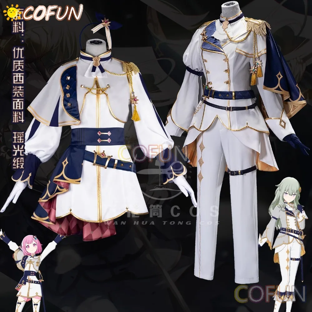 Новый костюм для косплея Otori Emu/Kusanagi Nene на Хэллоуин, Рождество, роль PJSK S-XL, костюм, тканевая драпировка, наряды в золотую полоску
Новый костюм для косплея Otori Emu/Kusanagi Nene на Хэллоуин, Рождество, роль PJSK S-XL, костюм, тканевая драпировка, наряды в золотую полоску