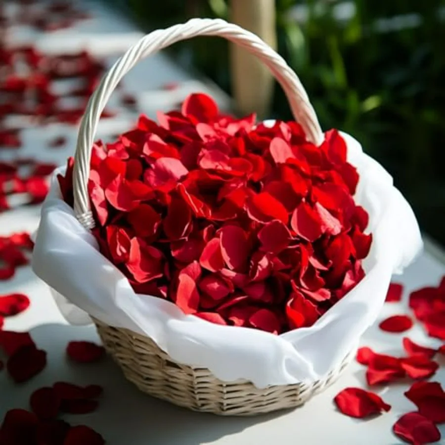 300 PCS Dried Real Red Rose Flower Petals Confetti for Wedding, 2.82oz Preserved Freeze Flower Girl Petals for Romantic Night W
300 PCS Dried Real Red Rose Flower Petals Confetti for Wedding, 2.82oz Preserved Freeze Flower Girl Petals for Romantic Night W