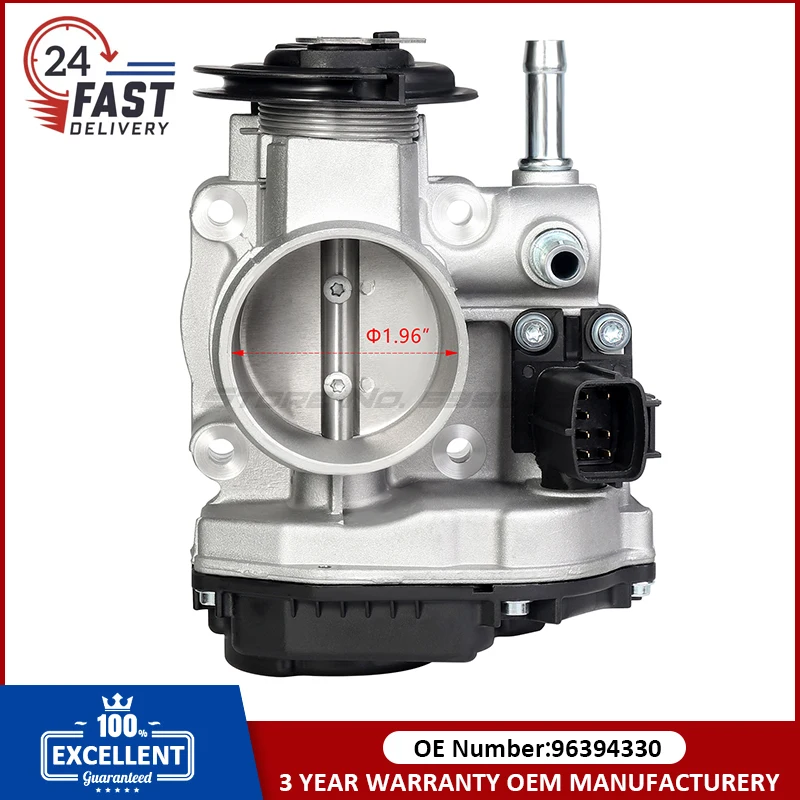 Throttle Body 96394330/96815480 Direct Fit for Chevrolet Lacetti/Optra & Daewoo Nubira 1.4L/1.6L DOHC Engines (2003-2012 Models)
Throttle Body 96394330/96815480 Direct Fit for Chevrolet Lacetti/Optra & Daewoo Nubira 1.4L/1.6L DOHC Engines (2003-2012 Models)