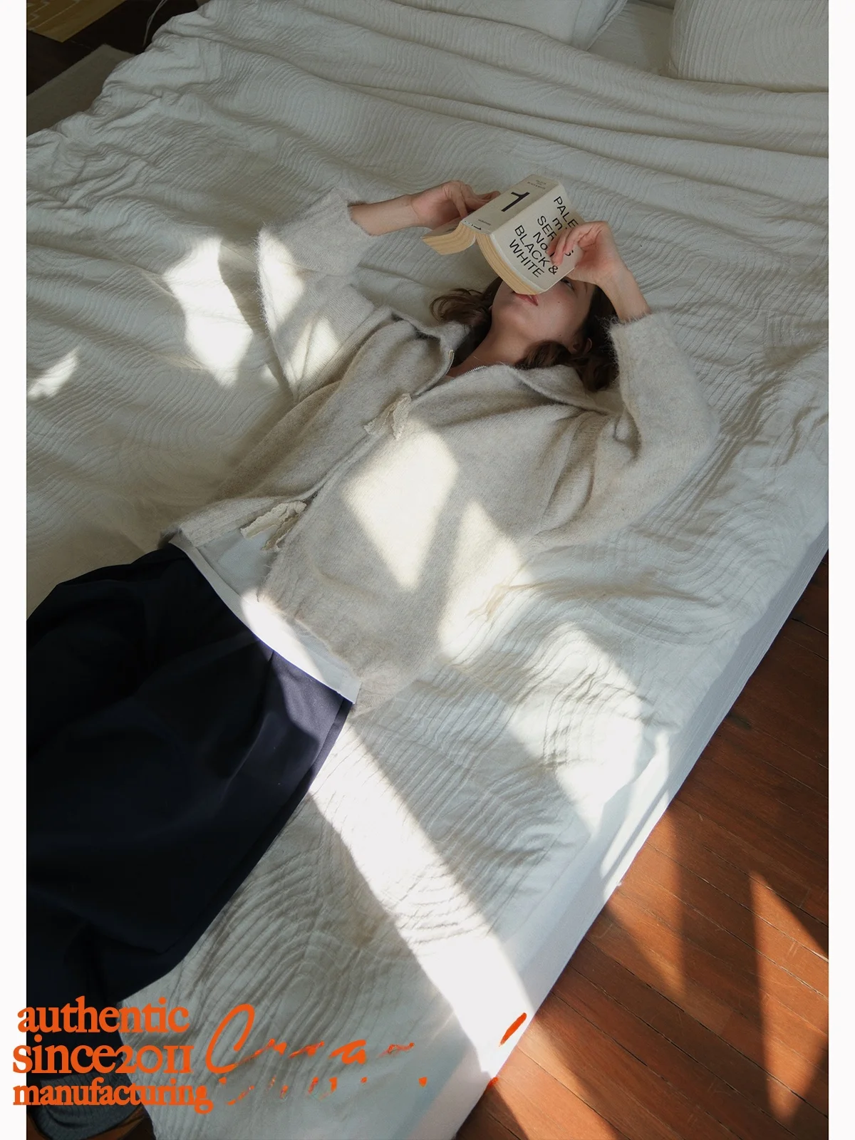 Women's CRCHILD Fuwuwa Knitwear with Double Zipper And Bow Design French Sle Loose Fit Long Sve Sweater
Women's CRCHILD Fuwuwa Knitwear with Double Zipper And Bow Design French Sle Loose Fit Long Sve Sweater