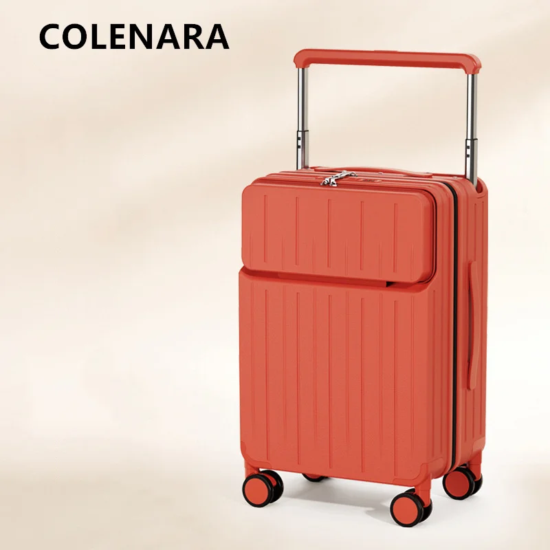 COLENARA USB Charging Luggage 20 Inch Front Opening Boarding Case ABS+PC Laptop Trolley Case 22"24"26" Universal Wheel Suitcase
COLENARA USB Charging Luggage 20 Inch Front Opening Boarding Case ABS+PC Laptop Trolley Case 22"24"26" Universal Wheel Suitcase
