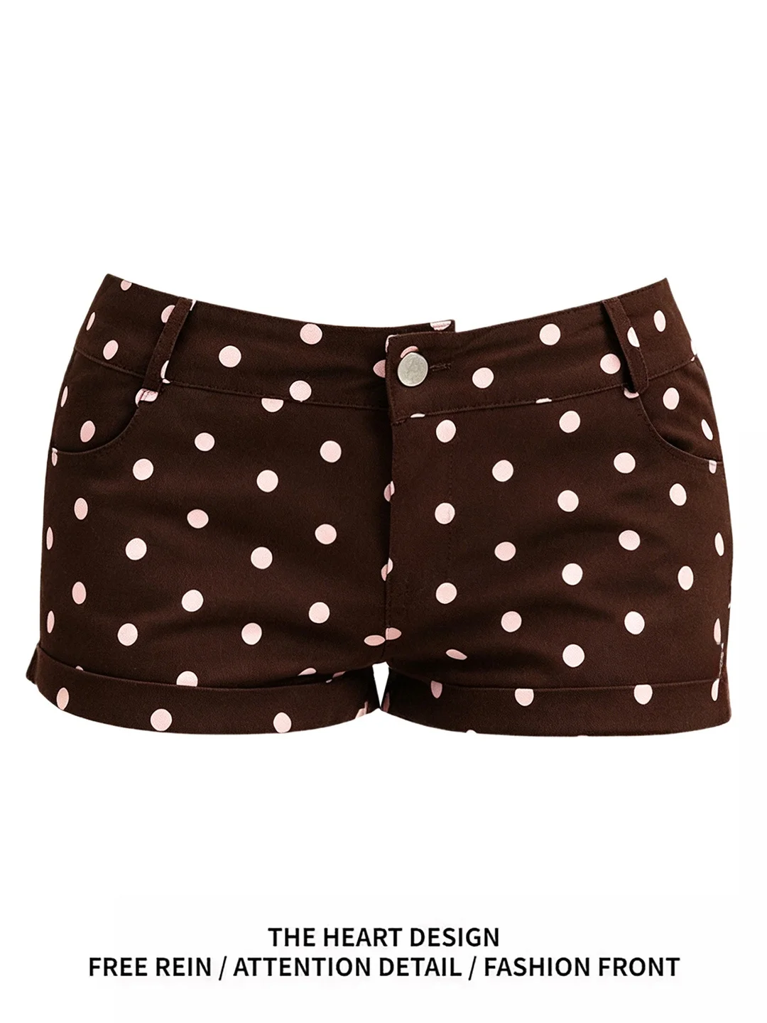 Stylish Retro Polka Dot Letter Embroidery Straight Leg Shorts Trendy Hot Pants High Waist Denim Casual All Seasons for Young ...
Stylish Retro Polka Dot Letter Embroidery Straight Leg Shorts Trendy Hot Pants High Waist Denim Casual All Seasons for Young ...