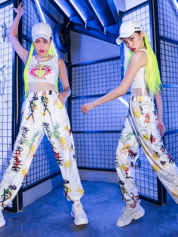 Promotional Bar Performance Outfit New Hip Hop Fashion Set High Waist Long Pants DJ Stage Wear Women's Ensemble Stylish Tang ...
Promotional Bar Performance Outfit New Hip Hop Fashion Set High Waist Long Pants DJ Stage Wear Women's Ensemble Stylish Tang ...