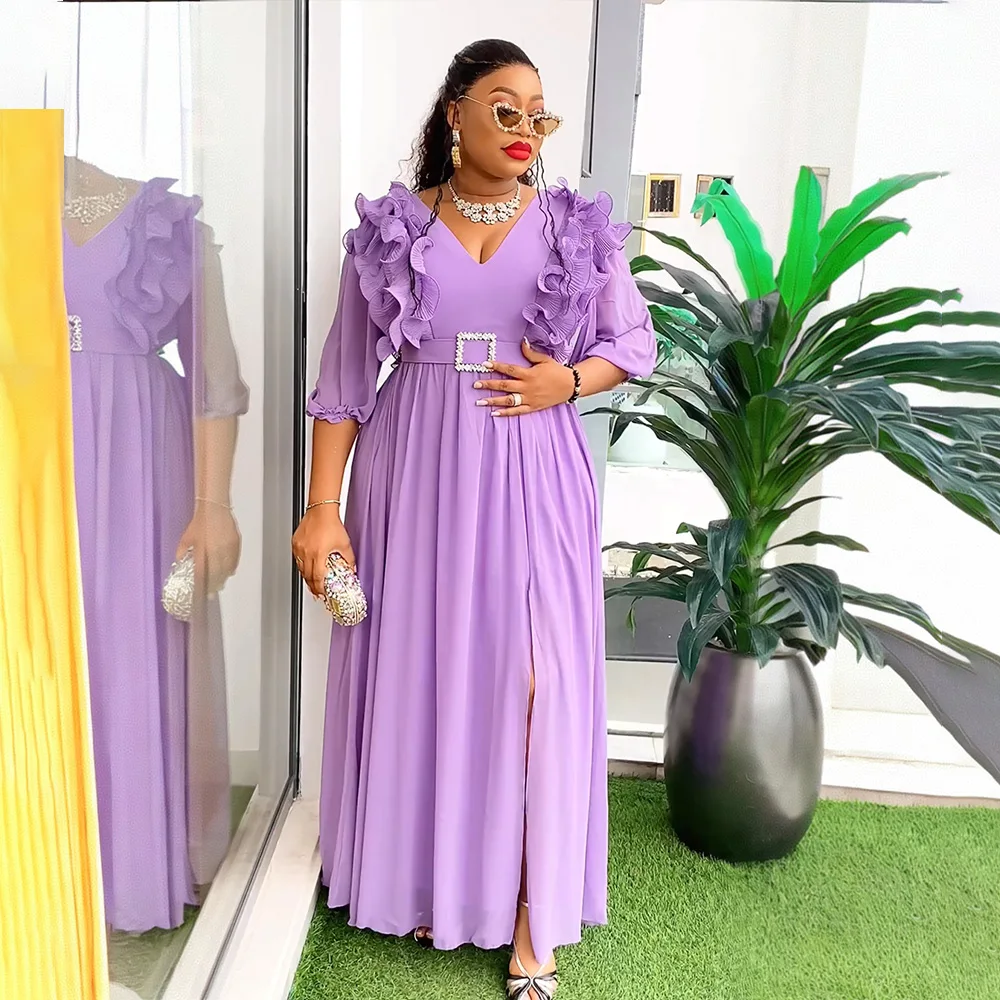Plus Size African Party Dresses for Women 2024 New Summer Fashion Chiffon Evening Gown Elegant Turkey Muslim Maxi Long Dress
Plus Size African Party Dresses for Women 2024 New Summer Fashion Chiffon Evening Gown Elegant Turkey Muslim Maxi Long Dress