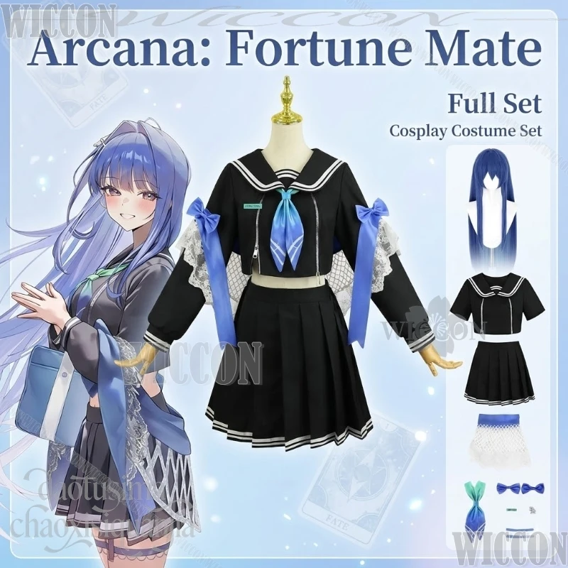 Arcana: Fortune Mate New Event Outfit Kawaii JK Japanese School Uniform Dress Wigs 코스프레 Game GODDESSS Anime VICTORYSS Cosplay
Arcana: Fortune Mate New Event Outfit Kawaii JK Japanese School Uniform Dress Wigs 코스프레 Game GODDESSS Anime VICTORYSS Cosplay