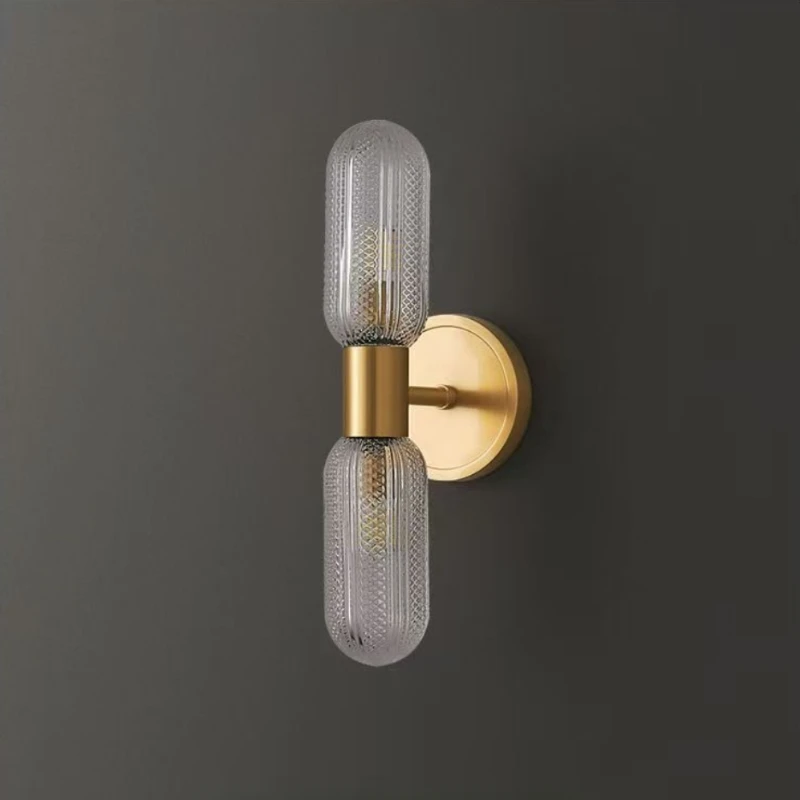 Nordic Glass Wall Light Luxury Postmodern Decorative Lighting Fixtures for Bedhead Living Room Entrance Bedroom Background Wall
Nordic Glass Wall Light Luxury Postmodern Decorative Lighting Fixtures for Bedhead Living Room Entrance Bedroom Background Wall