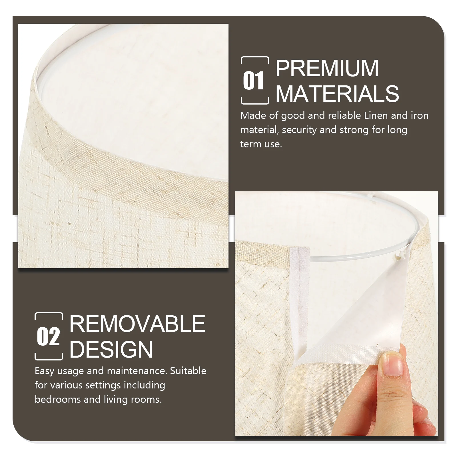 Linen Semi circular Lamp Shade E27 Socket Table Floor Small Replacement Beige Light Cover Bedroom Living Room Cloth Lampshade
Linen Semi circular Lamp Shade E27 Socket Table Floor Small Replacement Beige Light Cover Bedroom Living Room Cloth Lampshade