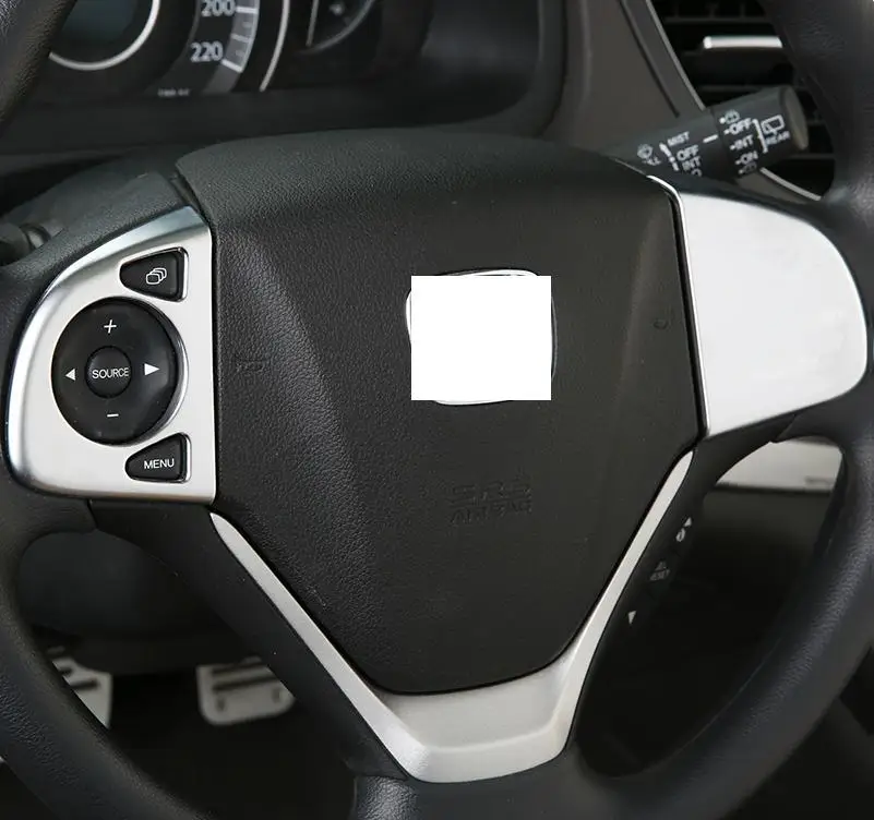 For Honda CR-V CRV 2015 2016 ABS Chrome Steering Wheel Cover Trim Car Accessories Stickers
For Honda CR-V CRV 2015 2016 ABS Chrome Steering Wheel Cover Trim Car Accessories Stickers