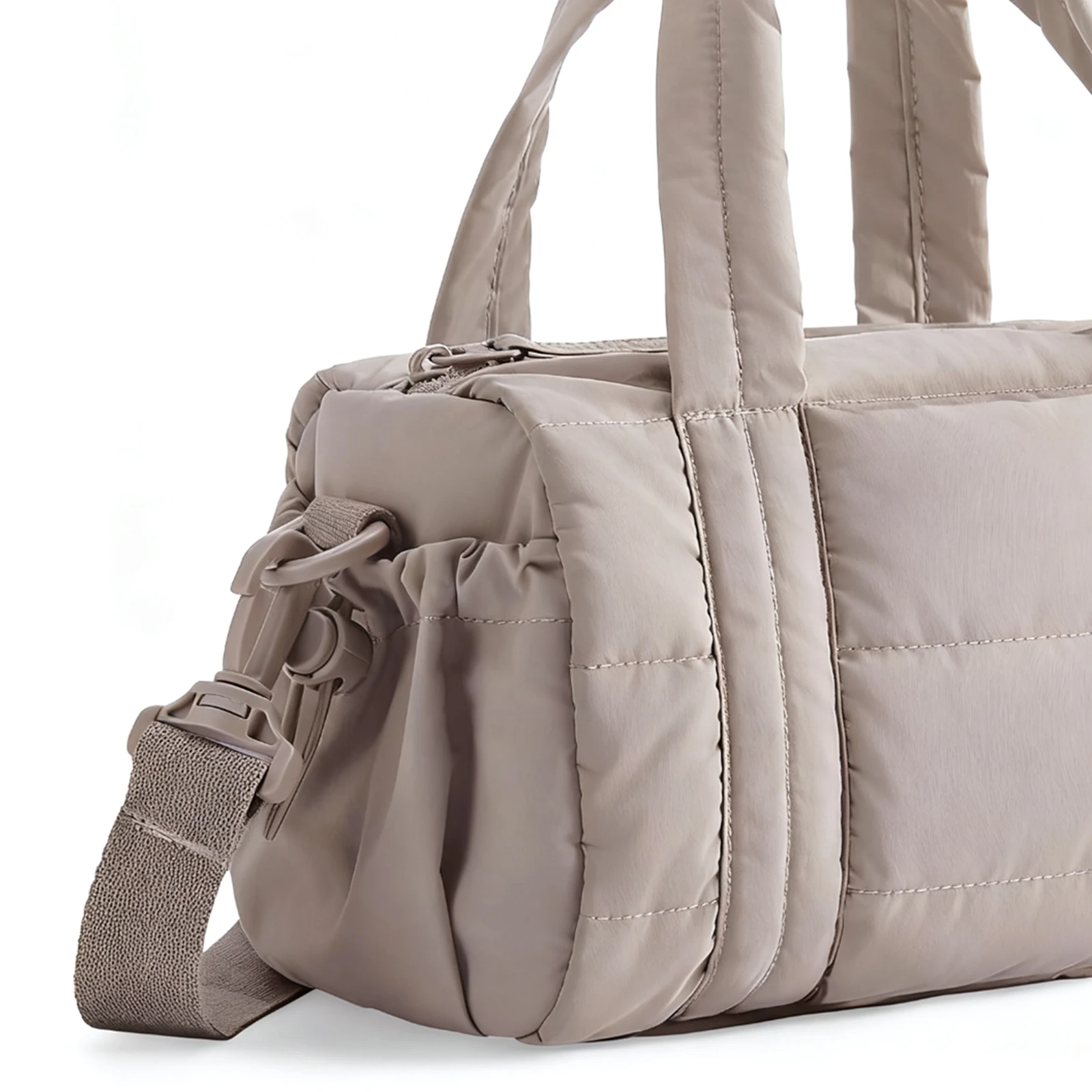 Women Nylon Quilted Gym Bag with Adjustable Strap Shoulder Bag for Workout Yoga Daily Commute
Women Nylon Quilted Gym Bag with Adjustable Strap Shoulder Bag for Workout Yoga Daily Commute