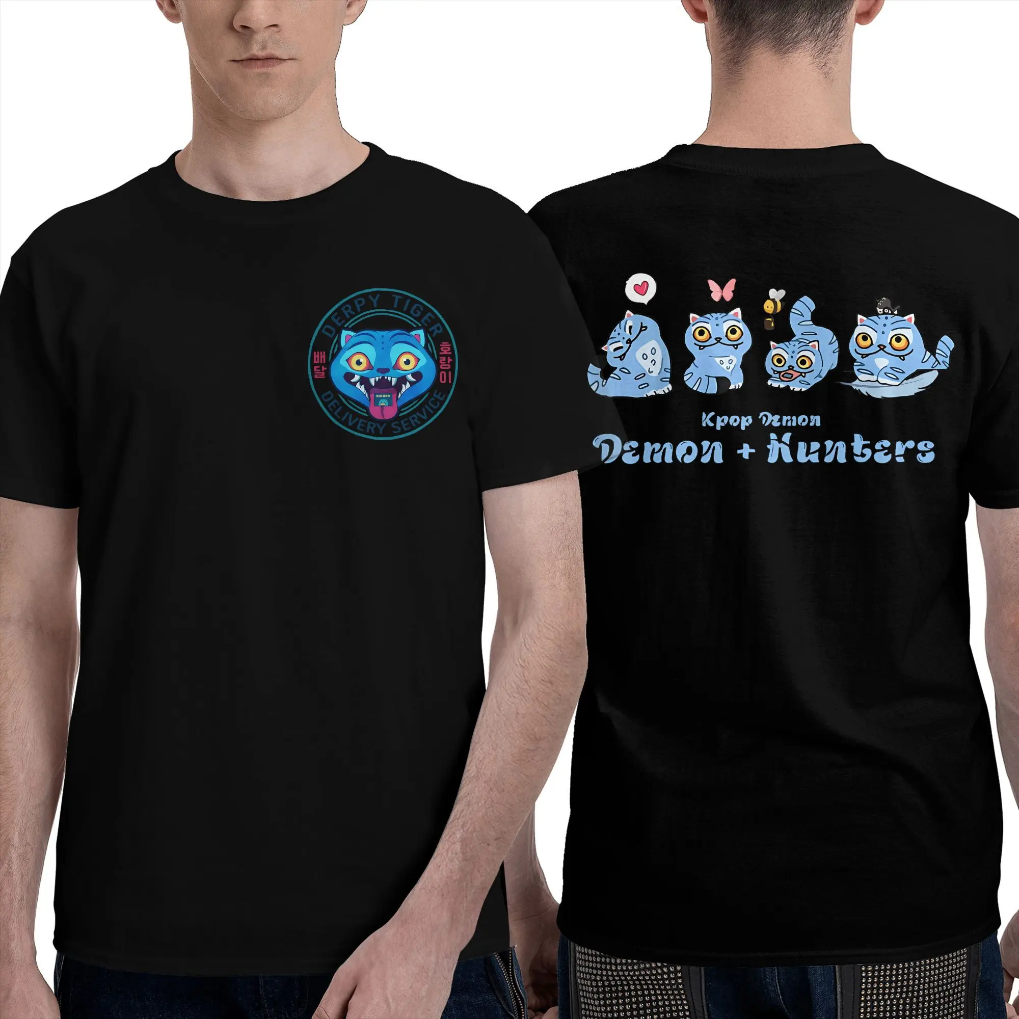Мужская и женская футболка Derpy Tiger Delivery Service Fun Pure Cotton Футболки с короткими рукавами Kpop Demon Hunters Футболки с круглым вырезом Топы
Мужская и женская футболка Derpy Tiger Delivery Service Fun Pure Cotton Футболки с короткими рукавами Kpop Demon Hunters Футболки с круглым вырезом Топы
