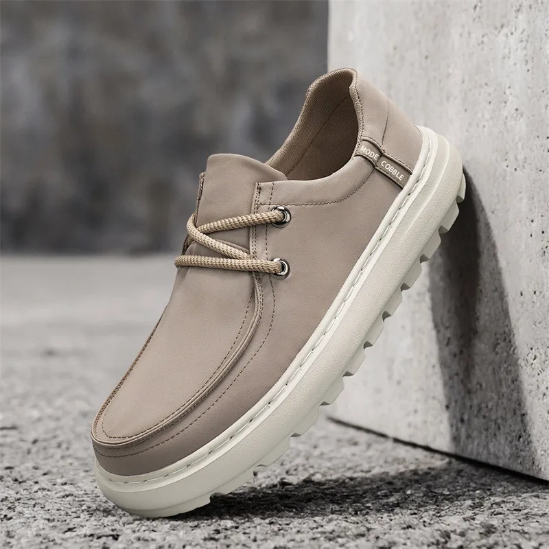 Men Flat Loafers 2026 Frosted Suede Flat Shoes Comfortable Non Slip Fashion Loafers Trendy Lightweight Outdoor Casual Shoes
Men Flat Loafers 2026 Frosted Suede Flat Shoes Comfortable Non Slip Fashion Loafers Trendy Lightweight Outdoor Casual Shoes