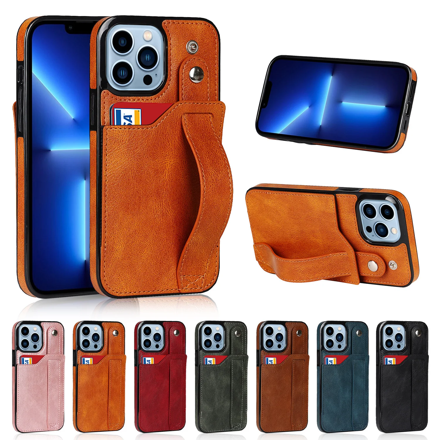 Phone Case For iPhone 17 16 15 14 13 12 11 8 7 XS X XR Pro Max Plus New INS Insert Card Protecitve Back Cover with Wristband
Phone Case For iPhone 17 16 15 14 13 12 11 8 7 XS X XR Pro Max Plus New INS Insert Card Protecitve Back Cover with Wristband