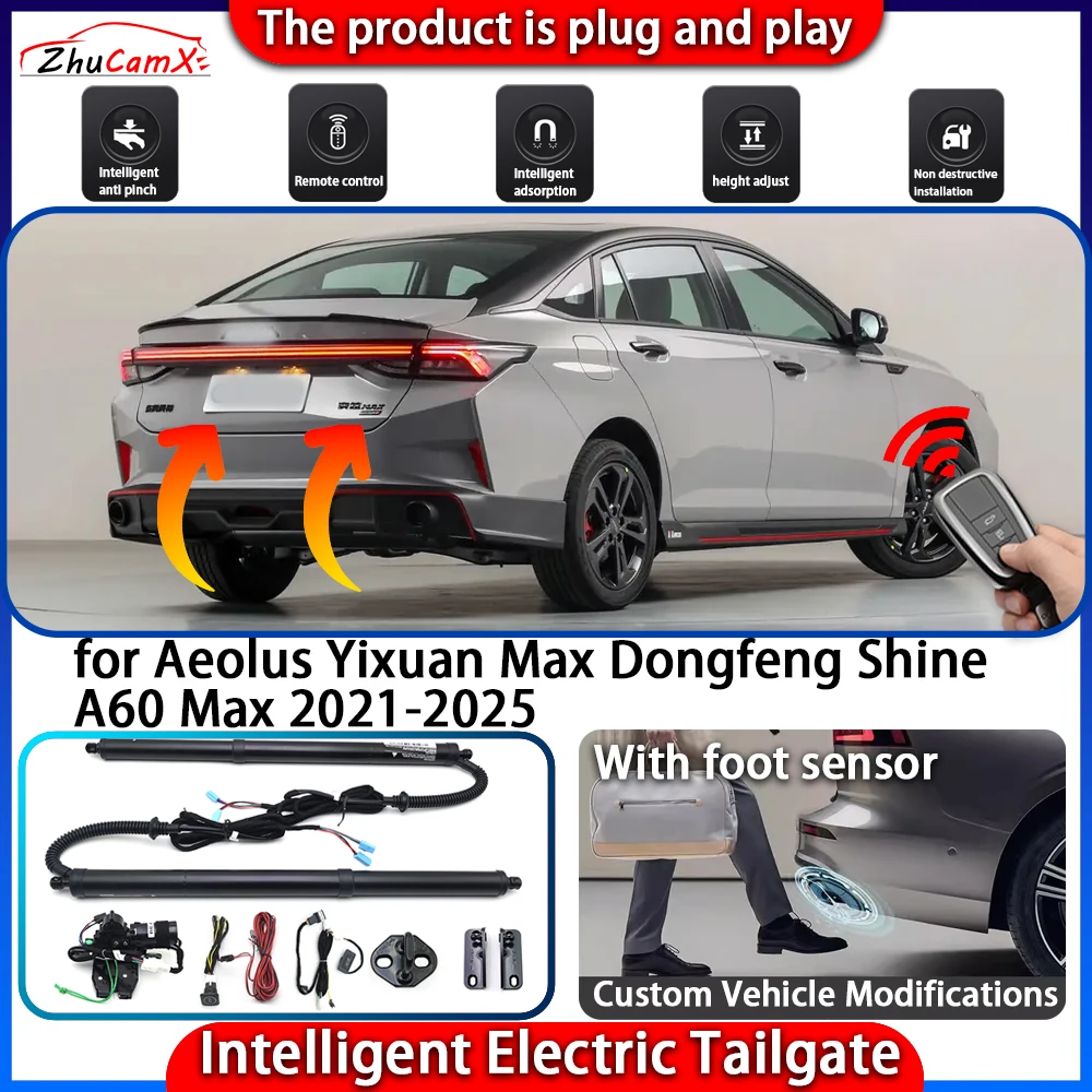 Smart Powered Tailgate System for Aeolus Yixuan Max Dongfeng Shine A60 Max 2021-2025 Automatic Intelligent Trunk Lift Control
Smart Powered Tailgate System for Aeolus Yixuan Max Dongfeng Shine A60 Max 2021-2025 Automatic Intelligent Trunk Lift Control
