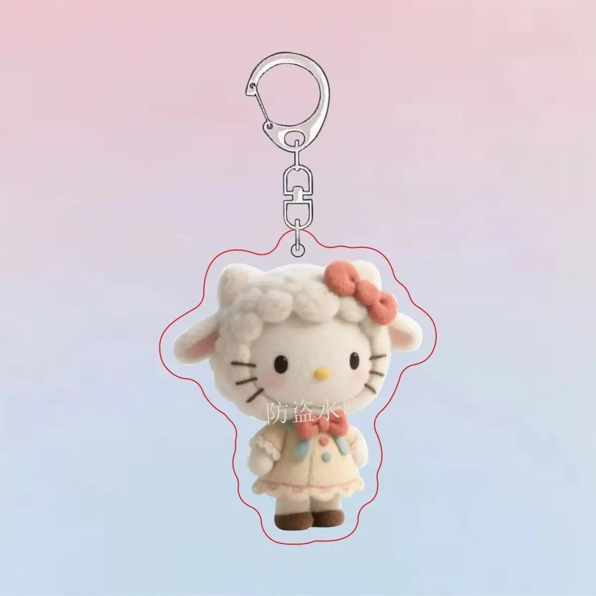 Sanrio Hello Kitty Acrylic White Sheep Little Yellow Chicken Green Dinosaur Head Cover Series Keychain Backpack Decoration Gift
Sanrio Hello Kitty Acrylic White Sheep Little Yellow Chicken Green Dinosaur Head Cover Series Keychain Backpack Decoration Gift