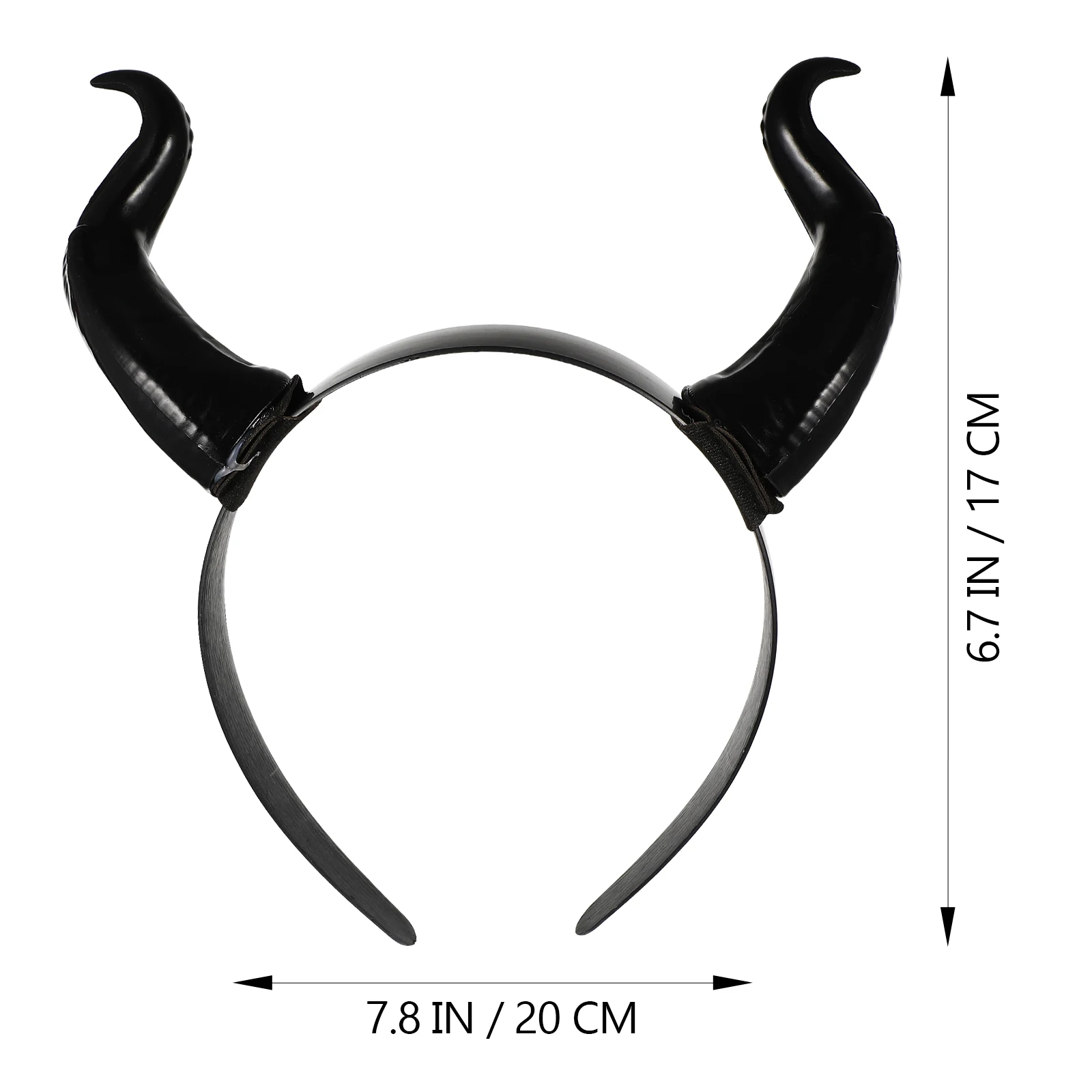 Horn Hair Accessories Goth Costume Headband Ox Loop Cosplay Accessory Party Croissant
Horn Hair Accessories Goth Costume Headband Ox Loop Cosplay Accessory Party Croissant