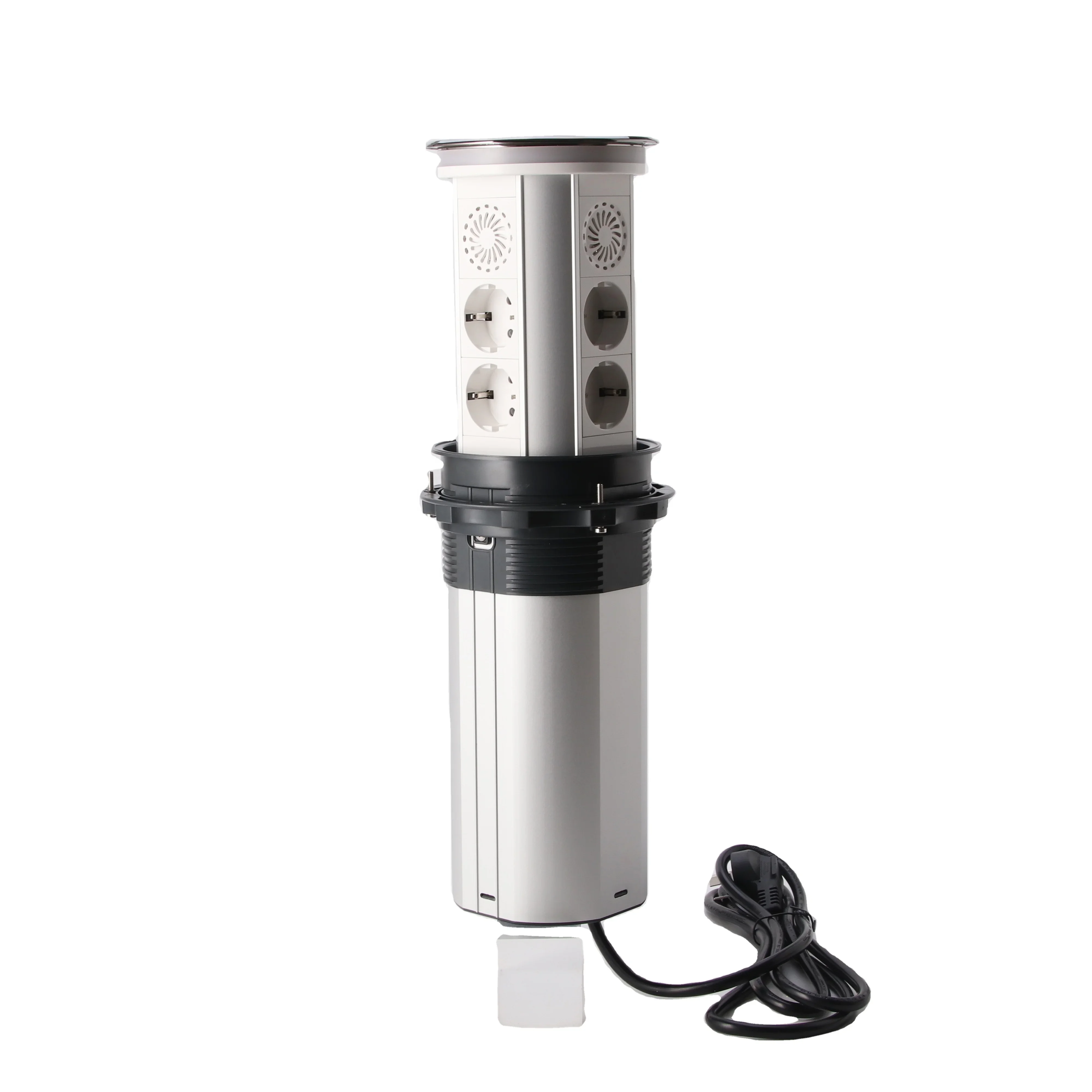 IP66 Tuya App с дистанционным управлением, кухонная розетка, Wi-Fi, умная беспроводная зарядка, моторизованная всплывающая розетка, разъем 6ЕС, динамик
IP66 Tuya App с дистанционным управлением, кухонная розетка, Wi-Fi, умная беспроводная зарядка, моторизованная всплывающая розетка, разъем 6ЕС, динамик