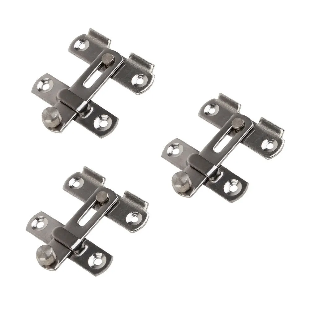 3Pcs Small Door Bolt Stainless Steel Durable Anti-Rust Lightweight Metal Latch Ideal for Home Safety Lock Door Bolt
3Pcs Small Door Bolt Stainless Steel Durable Anti-Rust Lightweight Metal Latch Ideal for Home Safety Lock Door Bolt