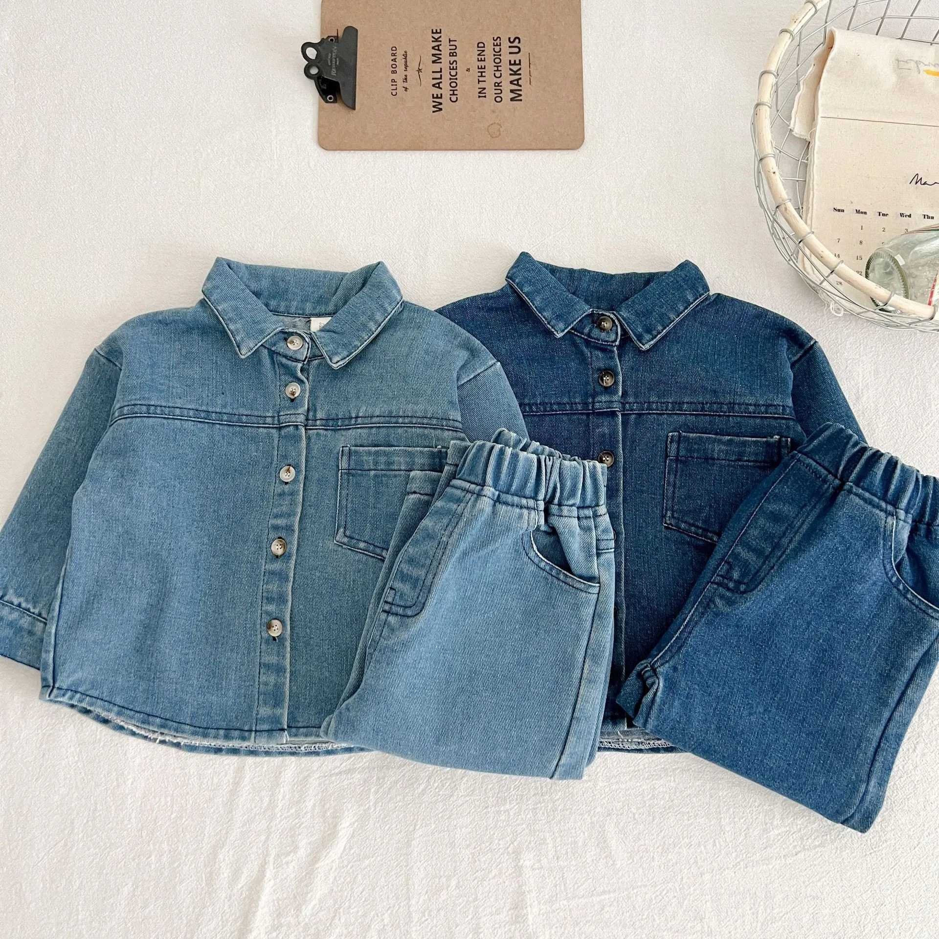 Autumn Clothes Set Fashion Girls denim Baby Girls Halter T Shirt Denim Pants 2pcs Outfit jeans Clothes
Autumn Clothes Set Fashion Girls denim Baby Girls Halter T Shirt Denim Pants 2pcs Outfit jeans Clothes