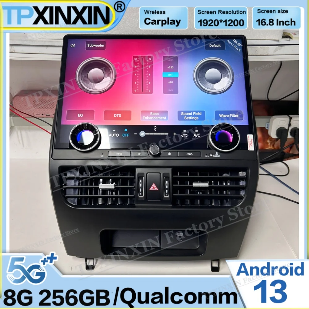 16,8-дюймовый HD автомобильный радиоприемник для Toyota Land Cruiser Prado 120 для GX470 2002 ~ 2009 Android AUTO GPS мультимедийный стереоприемник головное устройство
16,8-дюймовый HD автомобильный радиоприемник для Toyota Land Cruiser Prado 120 для GX470 2002 ~ 2009 Android AUTO GPS мультимедийный стереоприемник головное устройство