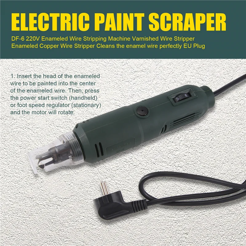 AD23-DF-6 Enameled Wire Stripping Machine Varnished Wire Stripper Enameled Copper Wire Stripper Cleans The Enamel Wire Perfectly 
AD23-DF-6 Enameled Wire Stripping Machine Varnished Wire Stripper Enameled Copper Wire Stripper Cleans The Enamel Wire Perfectly