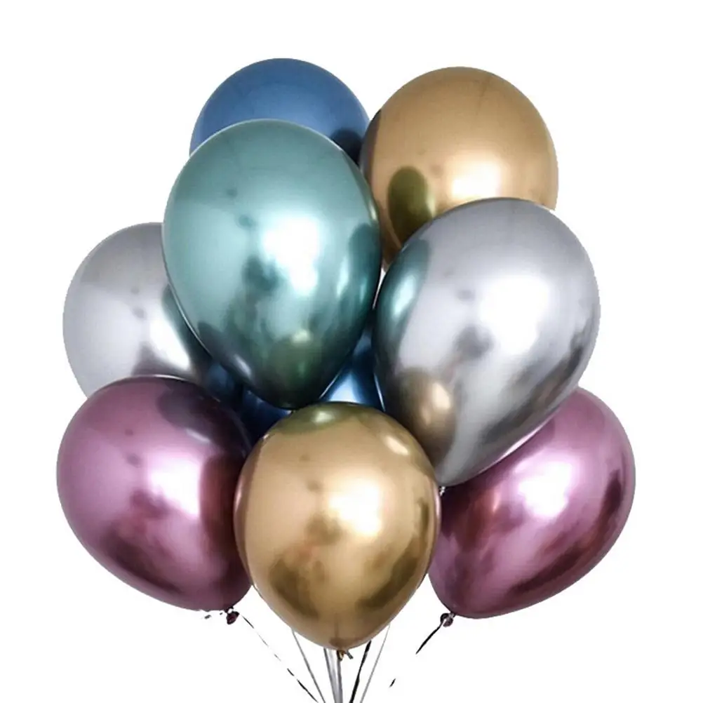 50 Pcs Metallic Latex Balloons Thickened Decor Clear Festival Party Supplies Wedding Gathering Balloon Accessories
50 Pcs Metallic Latex Balloons Thickened Decor Clear Festival Party Supplies Wedding Gathering Balloon Accessories