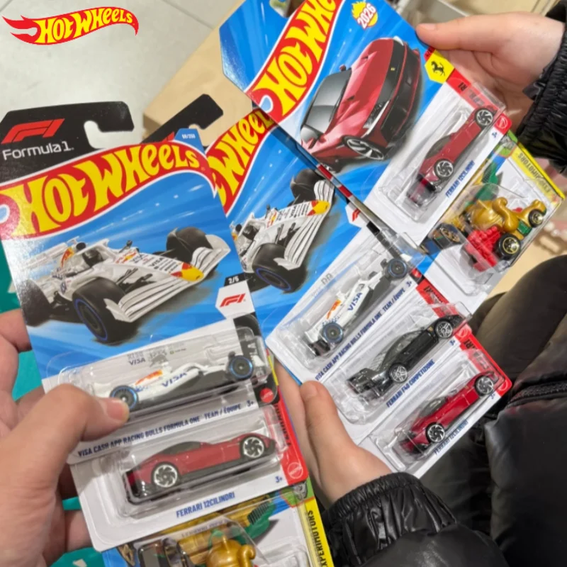 Коллекционная модель автомобиля Hot Wheels 1/64 Mainline Series 2026 D Case: Ferrari, Lamborghini, Red Bull F1. Литой металлический сплав.
Коллекционная модель автомобиля Hot Wheels 1/64 Mainline Series 2026 D Case: Ferrari, Lamborghini, Red Bull F1. Литой металлический сплав.