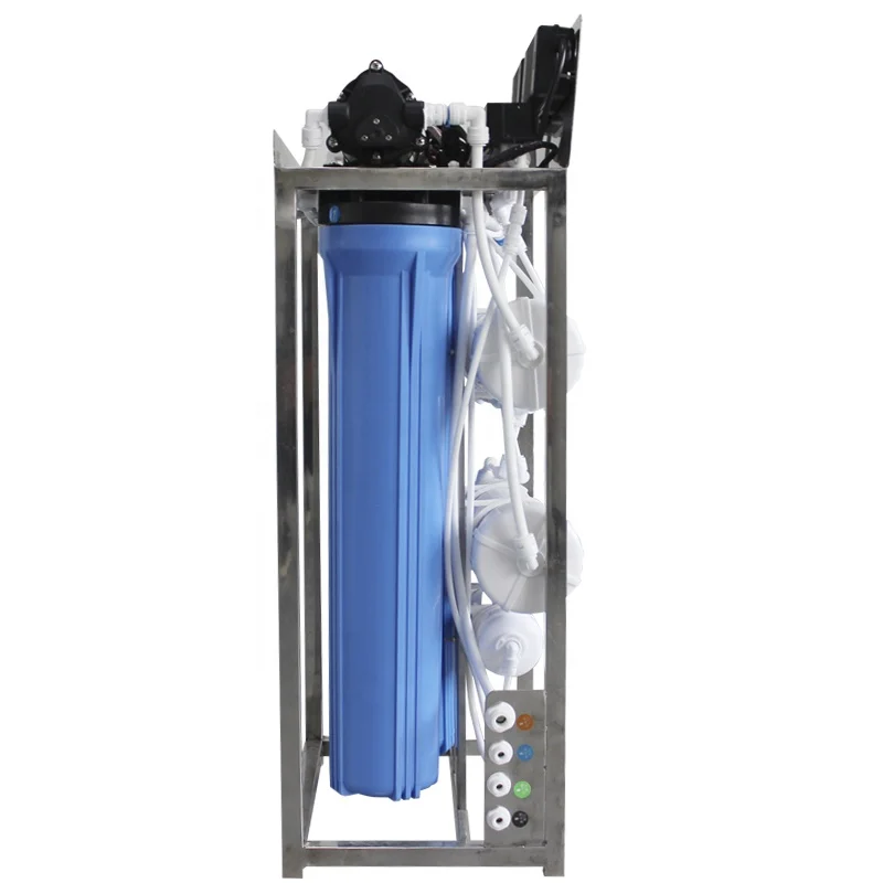 400G Electric Self-Cleaning Commercial Hotel Reverse Osmosis Under-Sink Stainless Steel Water Filter System For Kitchen Hard
400G Electric Self-Cleaning Commercial Hotel Reverse Osmosis Under-Sink Stainless Steel Water Filter System For Kitchen Hard