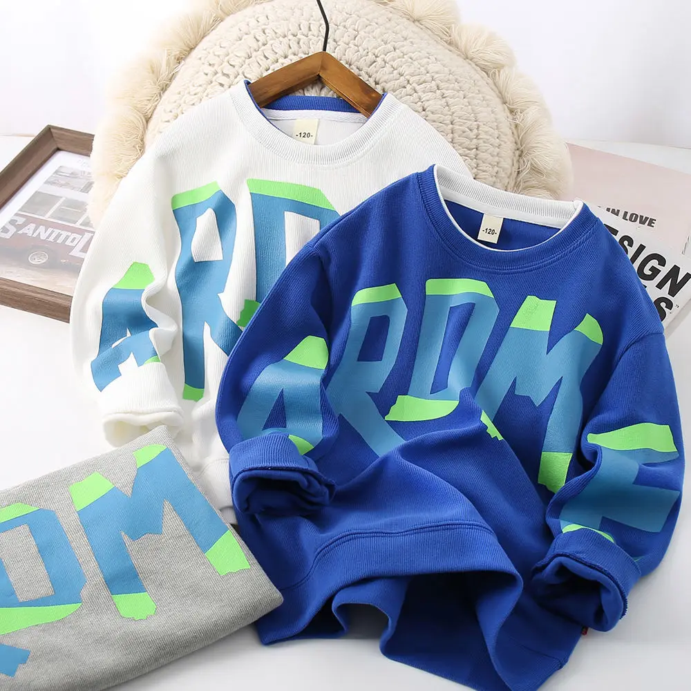Children's Clothing Boy's Hoody 2022 New Medium and Large Children Autumn Crew Neck Spring and Autumn Boy Bottoming Shirt
Children's Clothing Boy's Hoody 2022 New Medium and Large Children Autumn Crew Neck Spring and Autumn Boy Bottoming Shirt