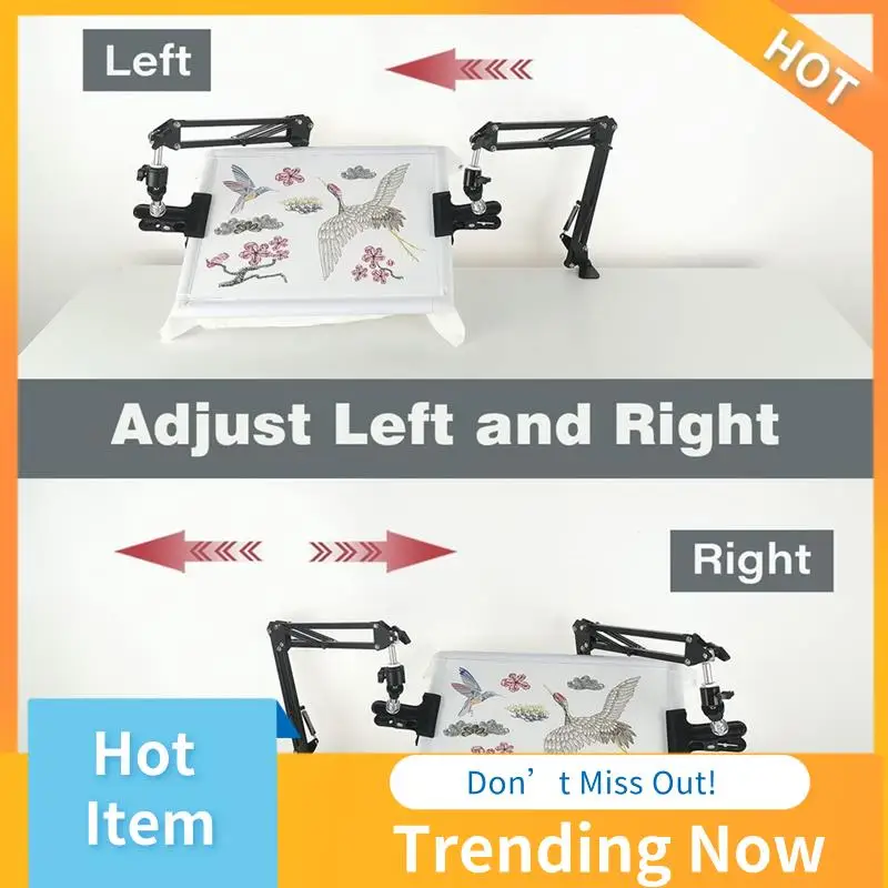 Embroidery Frame Holder Set Kit Adjustable Stand Set Rotating Embroidery Stand Knee Suitable For Crossstitchscroll Frame
Embroidery Frame Holder Set Kit Adjustable Stand Set Rotating Embroidery Stand Knee Suitable For Crossstitchscroll Frame