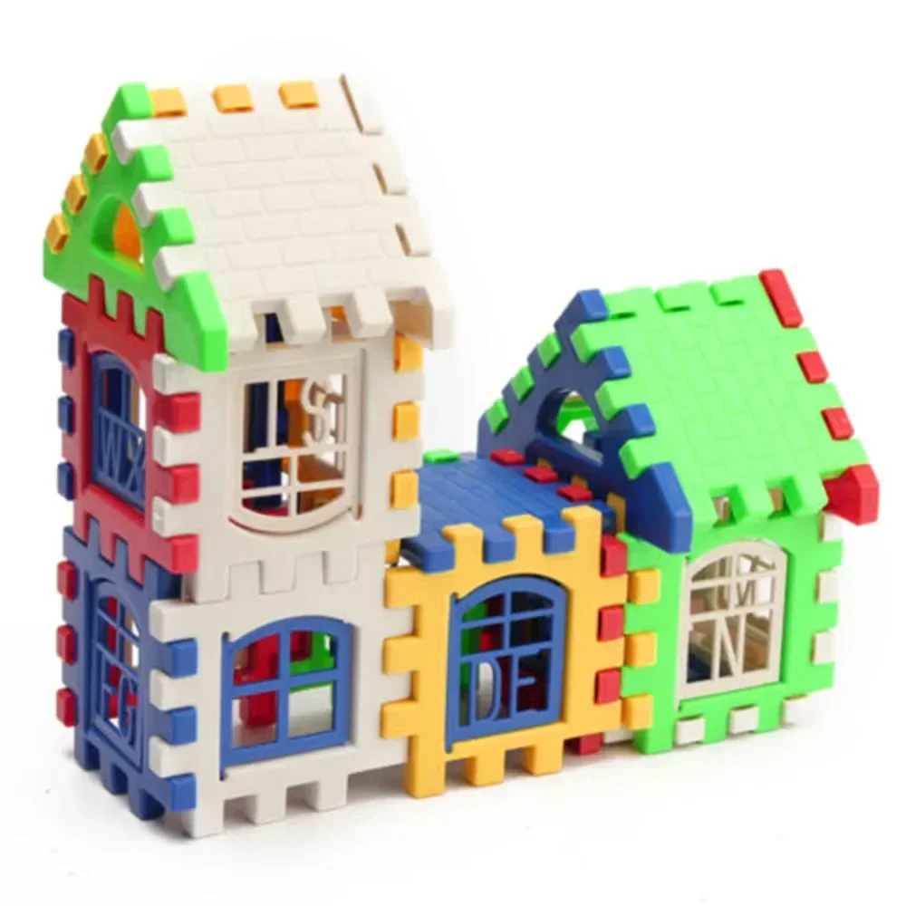 24Pcs/Set DIY Building Blocks Kid House Building Blocks Construction Developmental Toy Set 3D Bricks Toy Construction Bricks
24Pcs/Set DIY Building Blocks Kid House Building Blocks Construction Developmental Toy Set 3D Bricks Toy Construction Bricks