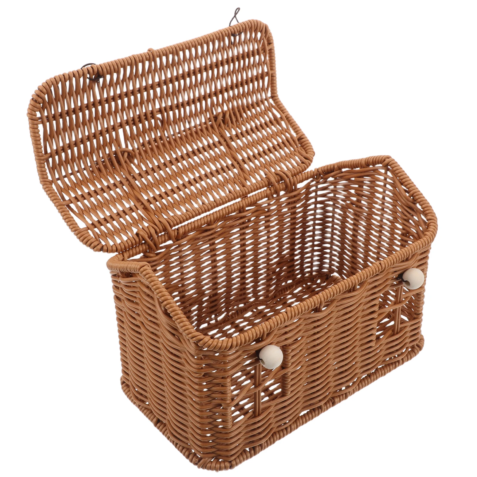 Rattan Storage Basket Handwoven Picnic Baskets Small Bread Lid Food Light Brown Handle Decorative Box Gift Wedding Bridesmaid
Rattan Storage Basket Handwoven Picnic Baskets Small Bread Lid Food Light Brown Handle Decorative Box Gift Wedding Bridesmaid
