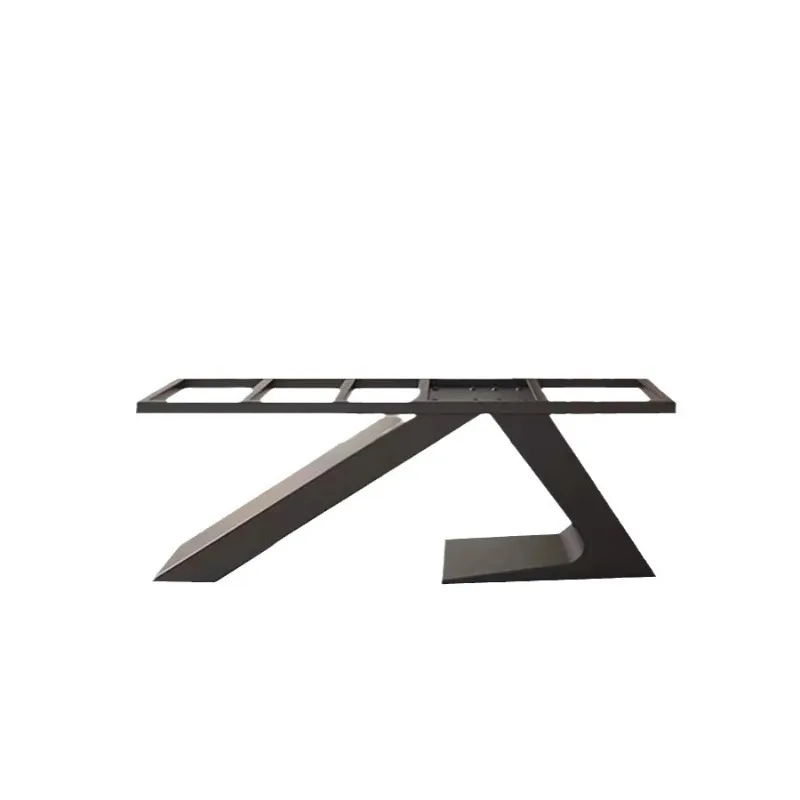 Metal office reception desk rectangular large plate support frame table foot base bracket workbench table legs can be
Metal office reception desk rectangular large plate support frame table foot base bracket workbench table legs can be