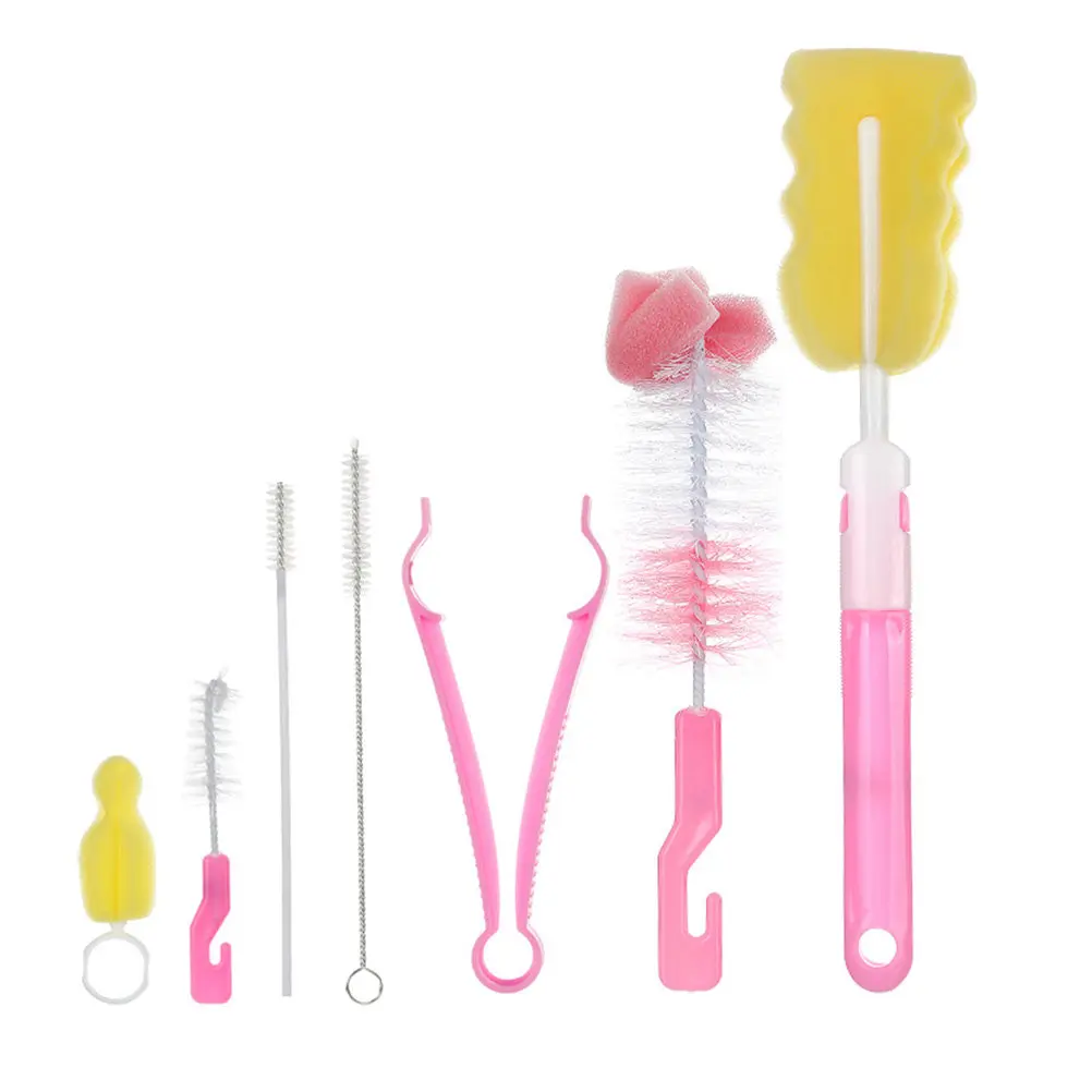 14Pcs Baby Bottle Brush Set Eco-Friendly Handle High-Density Sponge Cleaner for Bottles Pacifiers Milk Powder Containers Breast
14Pcs Baby Bottle Brush Set Eco-Friendly Handle High-Density Sponge Cleaner for Bottles Pacifiers Milk Powder Containers Breast