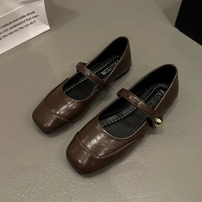 Shoes for Women 2024 New Shallow Women's Slippers Fashion Buckle Strap Bean Flat Shoes Hot Sale Solid Flat Low Heels Zapatos
Shoes for Women 2024 New Shallow Women's Slippers Fashion Buckle Strap Bean Flat Shoes Hot Sale Solid Flat Low Heels Zapatos