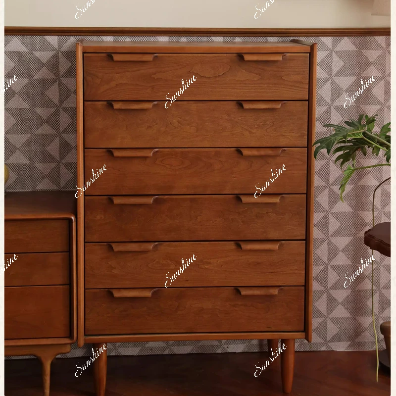 Retro light French solid wood multi-functional drawer storage chest
Retro light French solid wood multi-functional drawer storage chest