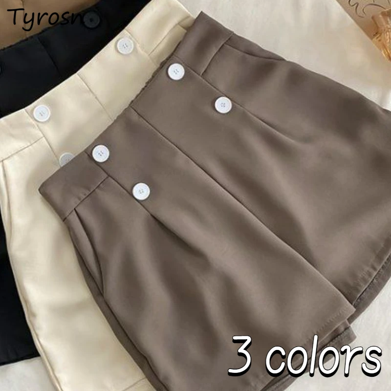 Simple Basic Shorts Women Trendy Pockets Design Daily Korean Style Retro Pure Breathable All-match Elastic Waist Female Summer
Simple Basic Shorts Women Trendy Pockets Design Daily Korean Style Retro Pure Breathable All-match Elastic Waist Female Summer