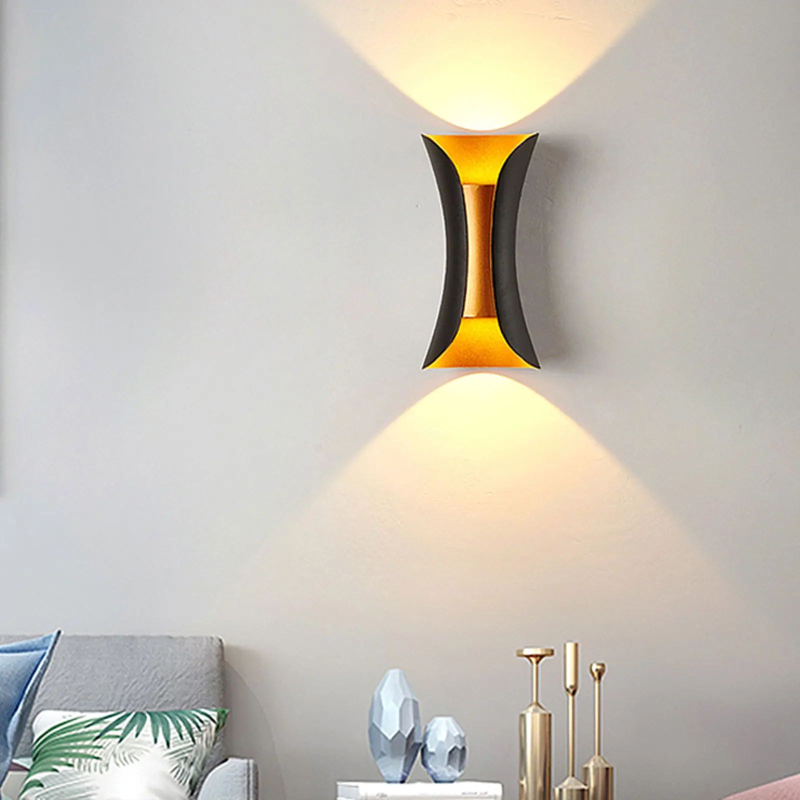 Modern LED Up Down Wall Light Sconce Lamp Fixture Outdoor Indoor Waterproof 12W For Bedroom, Dining Room or Living Room
Modern LED Up Down Wall Light Sconce Lamp Fixture Outdoor Indoor Waterproof 12W For Bedroom, Dining Room or Living Room