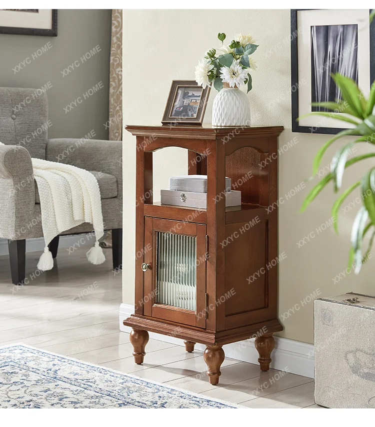 TV Sofa Side Cabinet, Living Room Corner Few Solid Wood Vertical Cabinets, Magazine Cabinet Storage
TV Sofa Side Cabinet, Living Room Corner Few Solid Wood Vertical Cabinets, Magazine Cabinet Storage