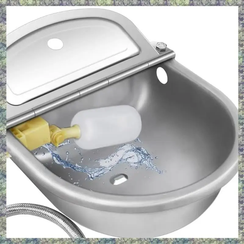 WON Automatic Animal Drinking Water Bowl Livestock Farm Water Trough Dispenser Animal Utensils
WON Automatic Animal Drinking Water Bowl Livestock Farm Water Trough Dispenser Animal Utensils