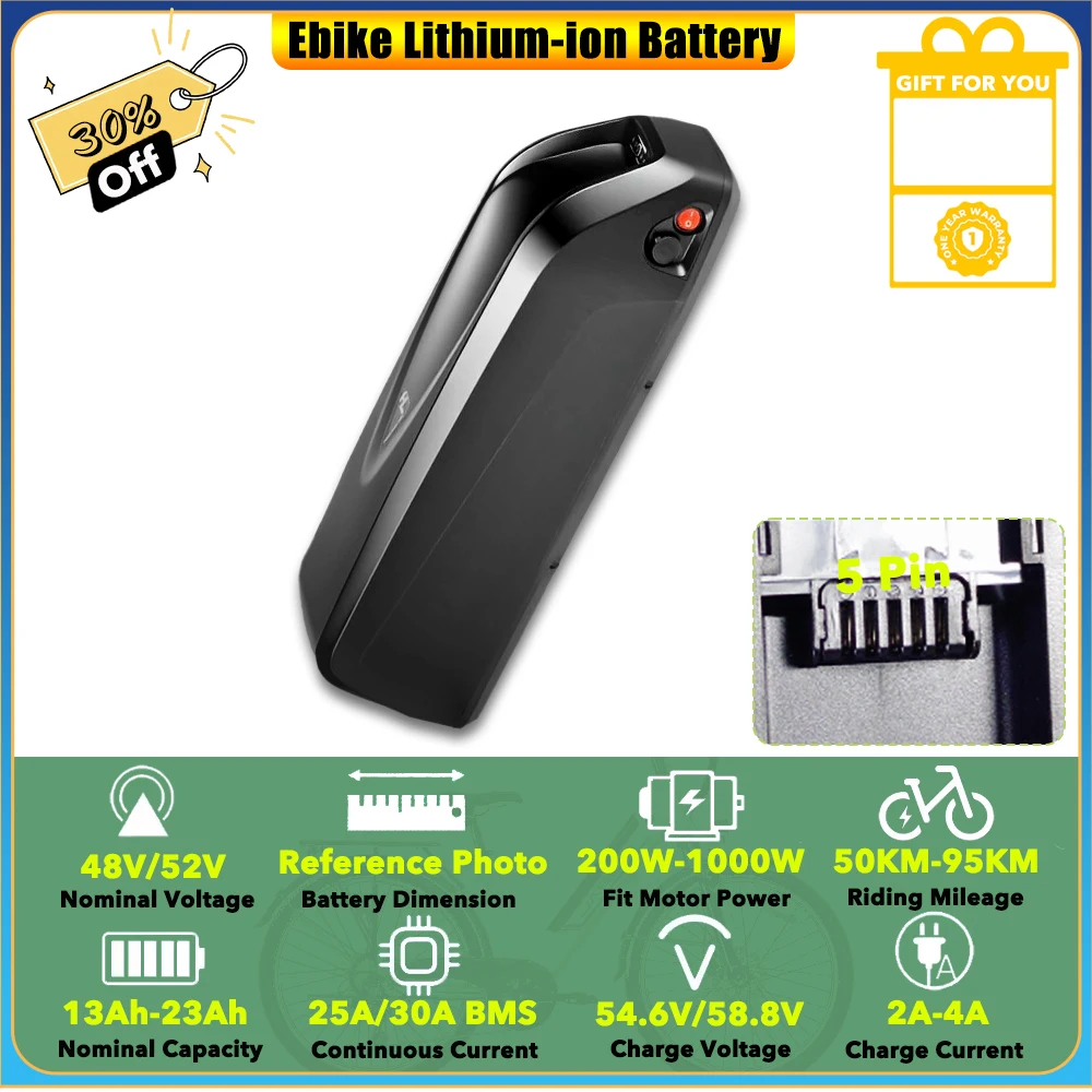 Shengmilo M90/MX02S Lithium Battery 48V 13Ah 15Ah 17.5Ah 20Ah 23Ah
Shengmilo M90/MX02S Lithium Battery 48V 13Ah 15Ah 17.5Ah 20Ah 23Ah